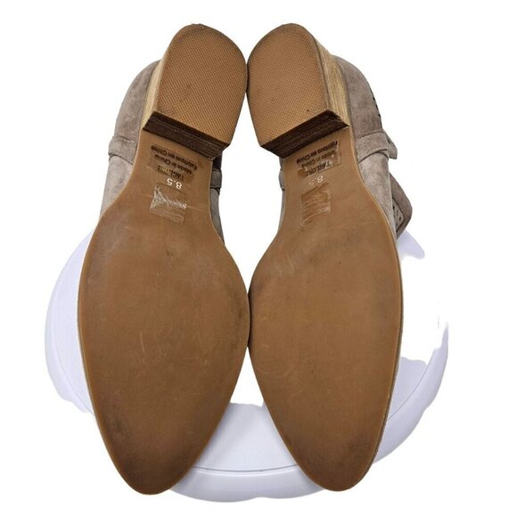 Jeffrey Campbell Taggart Booties Taupe Women's Size 8.5 Boho Festival Hippie - Picture 8 of 11